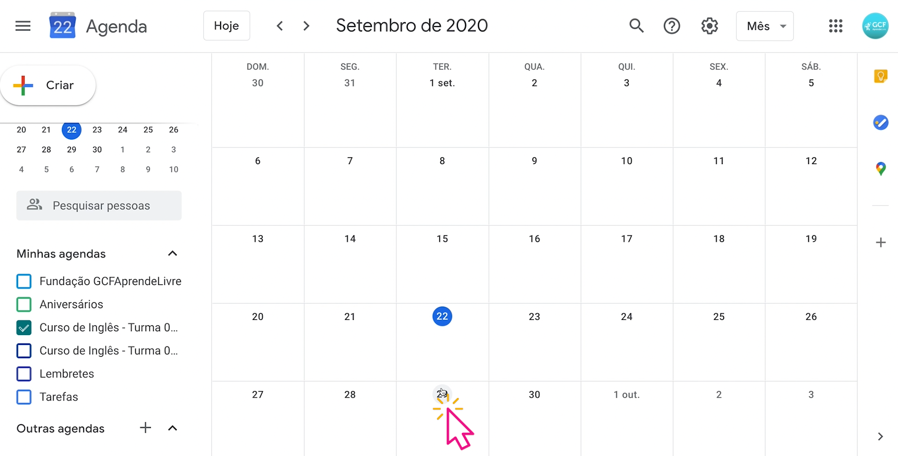 Como usar Google Meet nas aulas virtuais do Google Classroom 3